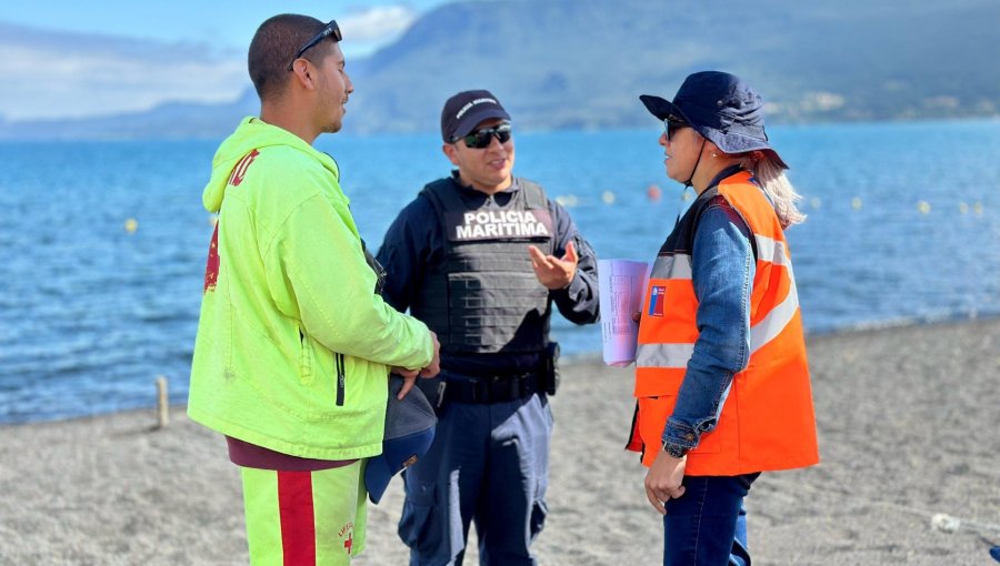 Detectan irregularidades en las condiciones de trabajo de salvavidas en playa de Pucón