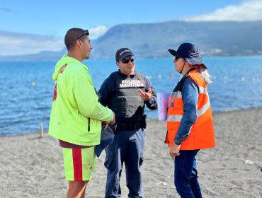 Detectan irregularidades en las condiciones de trabajo de salvavidas en playa de Pucón