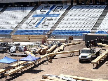 Suspenden obras en el futuro estadio de la Universidad Católica