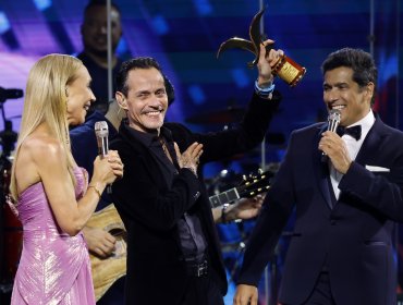 Romántico y salsero: Marc Anthony recibe las dos primeras Gaviotas de este Festival