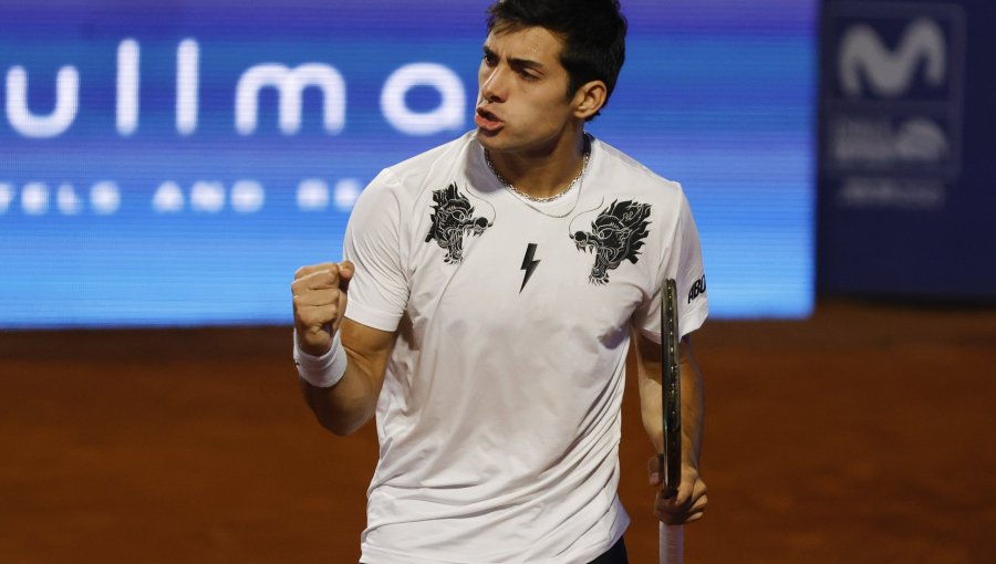 Cristian Garin avanza a segunda ronda en el Chile Open dejando atrás al argentino Juan Pablo Ficovich