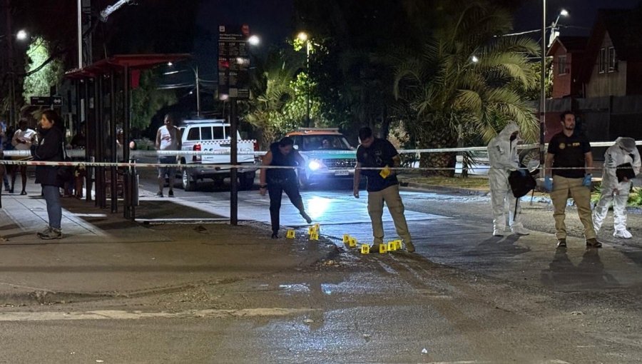 Triple homicidio conmociona a Renca: Desconocidos dispararon al menos 60 veces