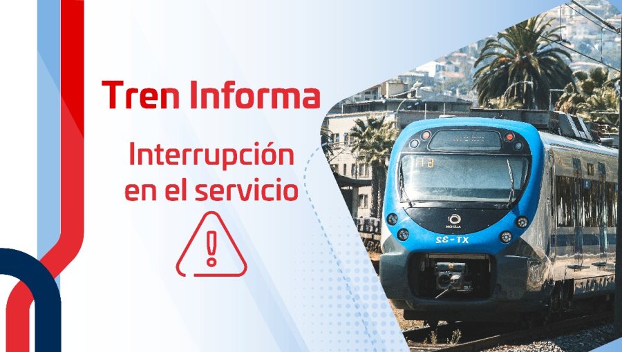 Corte de luz: Suspenden metro en toda la región de Valparaíso y Transportes llama a precaución por apagado de semáforos