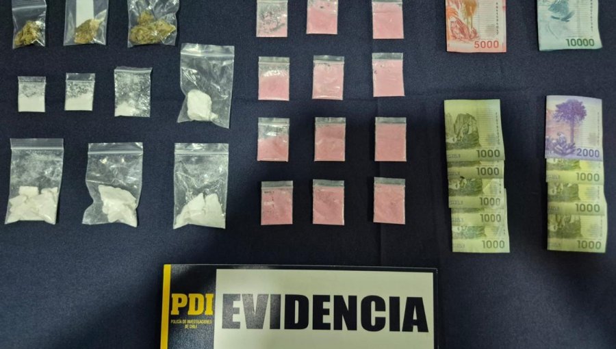 Detienen a sujeto que fue sorprendido realizando transacción de drogas en Viña