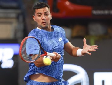 Tomás Barrios cayó ante el argentino Federico Coria en el ATP 250 de Santiago