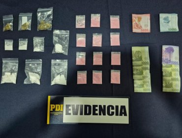 Detienen a sujeto que fue sorprendido realizando transacción de drogas en Viña