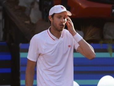 Nicolás Jarry y dura caída en ATP de Santiago: "Jugué mejor que él, pero no se me dio"