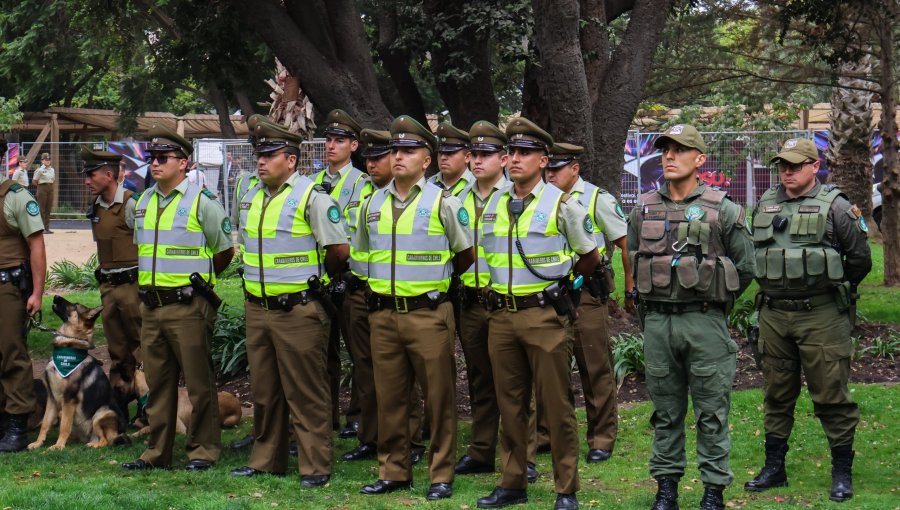 Carabineros confirma la detención de 43 personas durante las tres jornadas del Festival de Viña del Mar