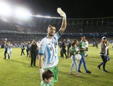 Gabriel Arias festejó nuevo título internacional con Racing: se coronó en la Recopa