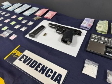 Ciudadano venezolano fue detenido por la PDI tras ser sorprendido traficando droga en las afueras de la Quinta Vergara