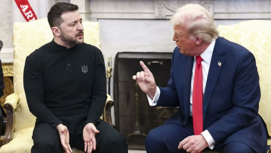 Trump luego de tensa discusión con Zelenski: "Ese no es un hombre que busque la paz"