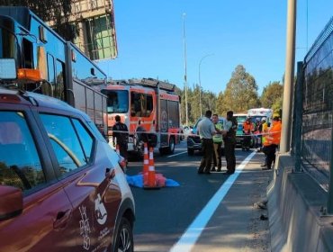 Dramático atropello en Ruta 68 a la altura de Peñuelas: Muere un menor