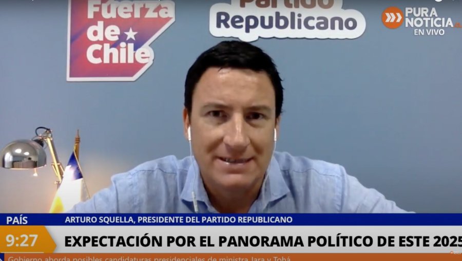 Presidente de Republicanos por elecciones presidenciales: “Que haya tres candidatos competitivos hoy en la derecha es algo positivo”