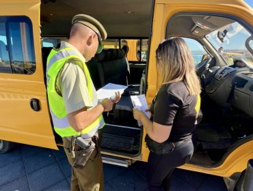 «Súper Lunes» en la V Región: Carabineros despliega plan integral de servicios preventivos y de control por regreso a clases