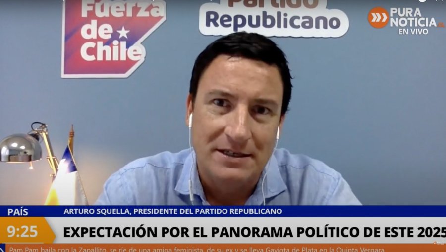 Squella por eventual candidatura de Bachelet: “Queríamos competir, porque se podía constatar el daño que le hizo su Gobierno al país”