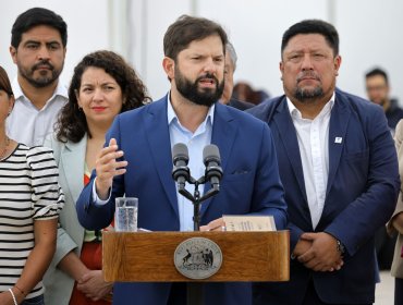 Presidente Boric responde a críticas de la oposición: "Hay sectores que pareciera que quisieran que a Chile le vaya mal"