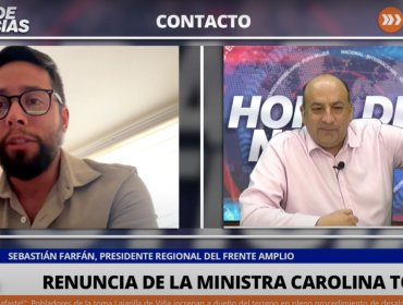 Presidente regional del Frente Amplio por renuncia de Tohá al Ministerio del Interior: “Acelera los tiempos de decisiones para los partidos”