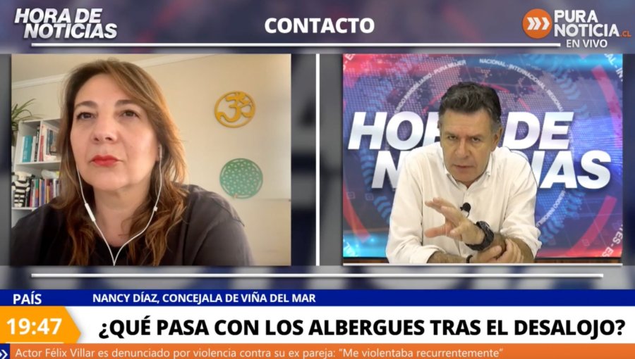 Concejala Nancy Díaz se refiere al desalojo de toma de Lajarilla en Viña del Mar: “Hay una deuda de viviendas muy alta en Chile”