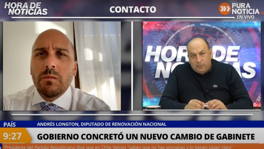 Diputado Longton por eventuales primarias en la derecha: “La principal debilidad de nuestro sector es seguir desunidos”