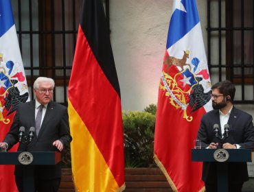 Presidente Boric recibe a su homólogo de Alemania y reafirman compromiso de fortalecer lazos y cooperación en diversos ámbitos