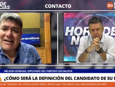 Diputado Venegas ante la negativa de Bachelet para una nueva candidatura presidencial: “Es una situación bastante compleja”