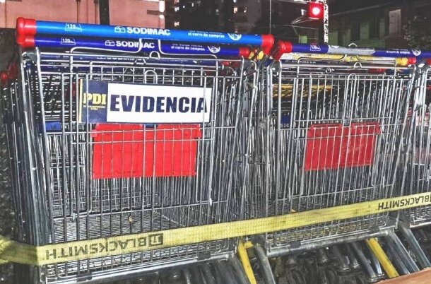 Cerca de 7.500 carros de supermercados son robados cada mes en el país generando una pérdida que equivale a $540 millones