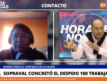 Concejala de La Calera por masivos despidos en Sopraval: “No es la primera vez que hacen una desvinculación de esta cantidad de personal”