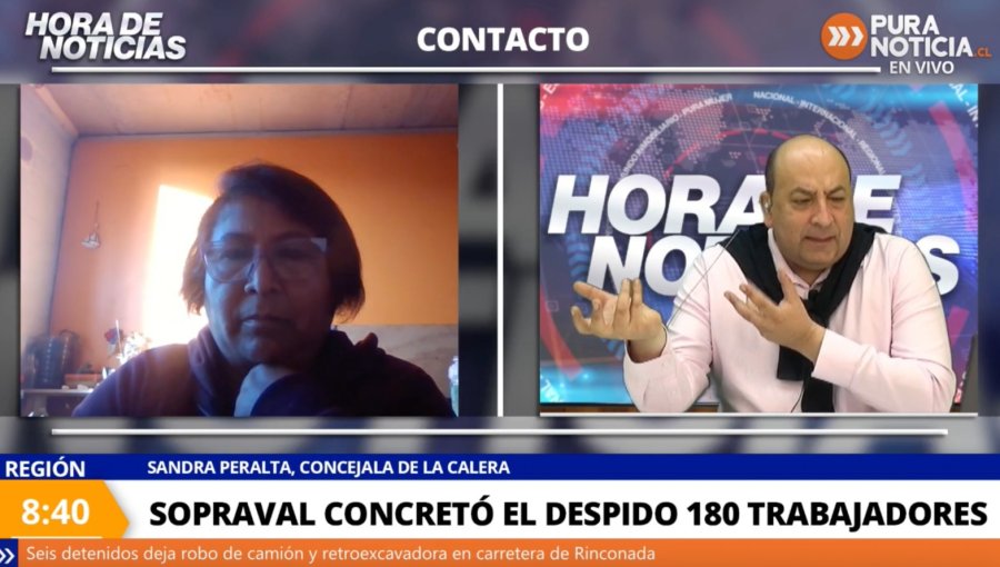 Concejala de La Calera por masivos despidos en Sopraval: “No es la primera vez que hacen una desvinculación de esta cantidad de personal”