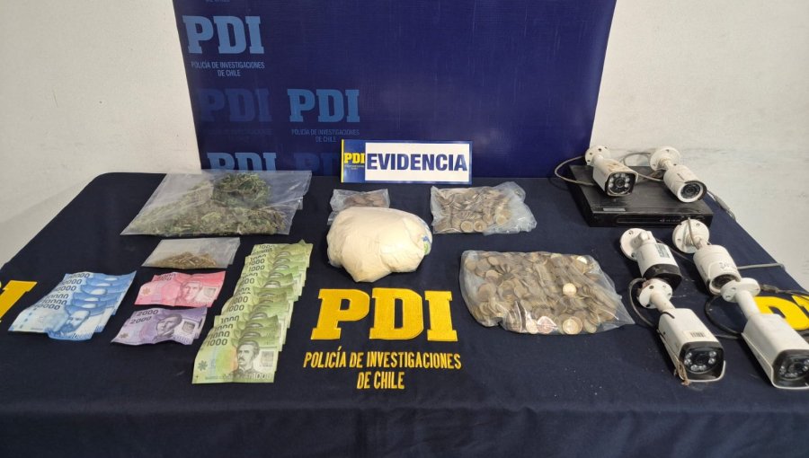 Tres sujetos fueron detenidos por traficar drogas en Putaendo: PDI San Felipe incautó sustancias ilícitas avaluadas en $10 millones