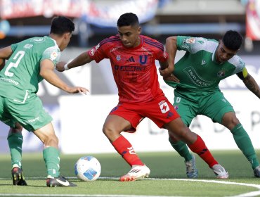 Audax Italiano empata con U. de Chile y alcanza en la cima de La Liga de Primera a Coquimbo