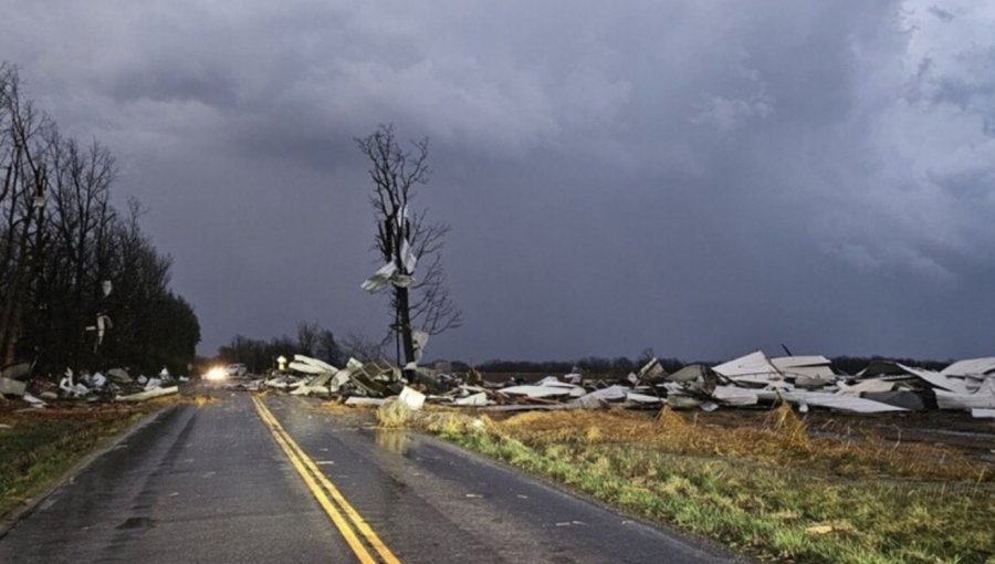 Elevan a 31 los fallecidos por devastadores tornados y tormentas de granizo en Estados Unidos