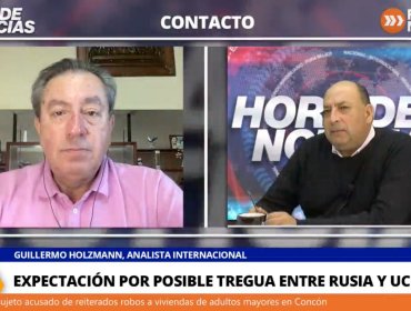 Guillermo Holzmann asegura que “esta semana va a ser crucial” en conflicto entre Rusia y Ucrania