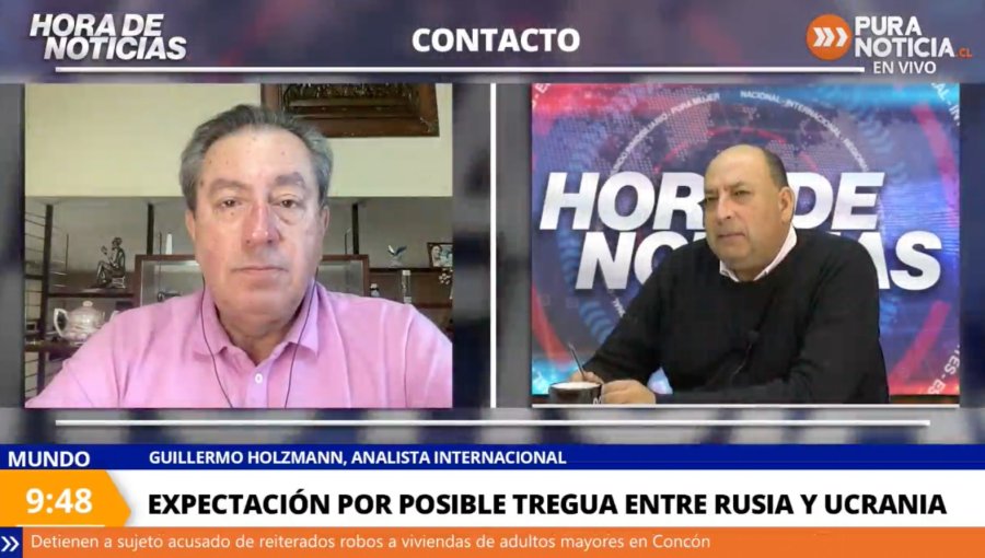 Guillermo Holzmann asegura que “esta semana va a ser crucial” en conflicto entre Rusia y Ucrania