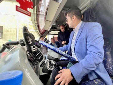 «Botón de Emergencia»: Presentan plan piloto que mejora la seguridad en buses de combinación de Limache, Olmué y La Calera