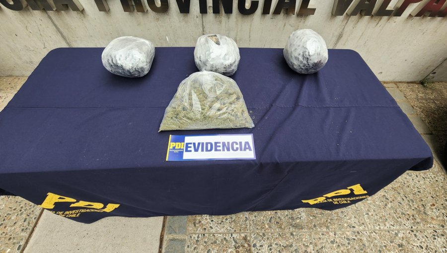 Cae banda narco que aplicaba el método de "punta de lanza" para evitar ser detectados en sus traslados desde Los Vilos a Casablanca