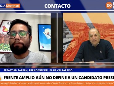 Presidente regional del FA por elecciones presidenciales: “Hay un apoyo mayoritario a la figura de Gonzalo Winter”