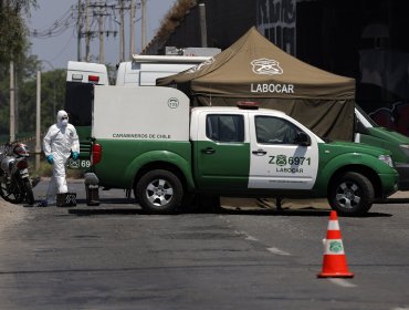 Hallan cuerpo calcinado y con sus extremidades atadas con alambres en La Pintana