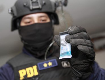 Operativo antidrogas en Quintero deja un detenido por microtráfico y otro por orden vigente: incautan ketamina y marihuana