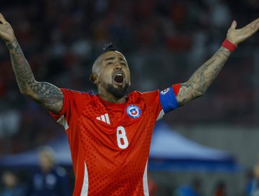 Arturo Vidal arenga a la Roja previo al partido contra Paraguay: "Todo queremos llevar a Chile a un nuevo Mundial"