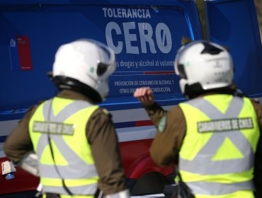 Dos choferes de microbuses dieron positivo en un control de drogas en Valparaíso