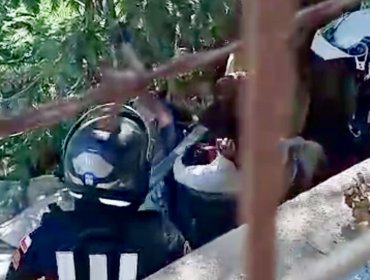 Municipio de Viña del Mar desvinculó a patrulleros involucrados en salvaje golpiza a persona en situación de calle