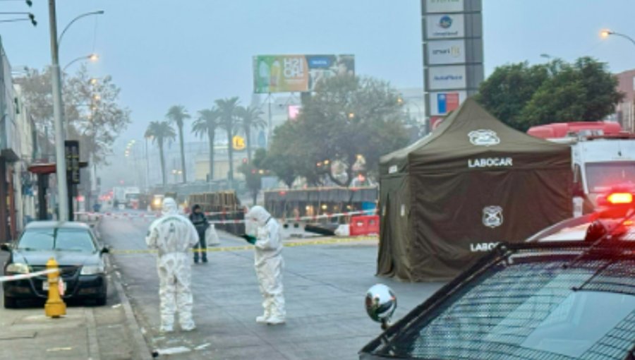 Asesinato en la Alameda: Sujeto murió de un disparo en la cabeza tras riña en un café