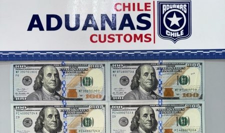 Descubren contrabando de dinero en efectivo dentro de caja fuerte que llegó desde Canadá a Valparaíso