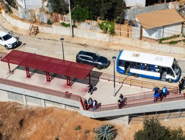 Implementan nuevo recorrido de buses a sector de Forestal Alto en Viña del Mar