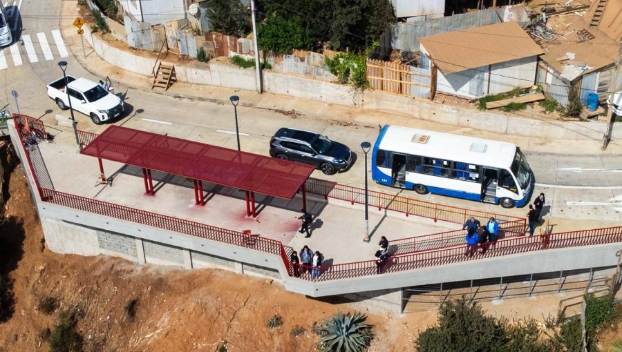Implementan nuevo recorrido de buses a sector de Forestal Alto en Viña del Mar