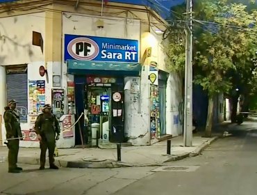 Hombre perdió la vida tras ser baleado en la vía pública del barrio Yungay de Santiago