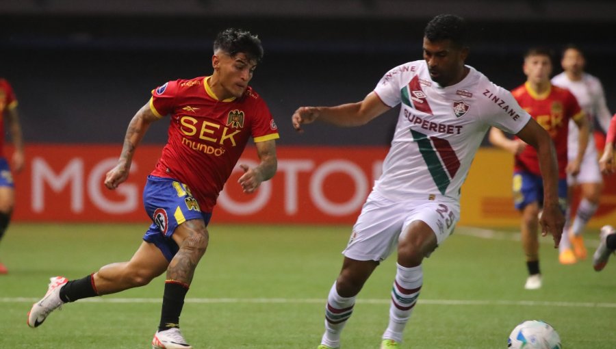 U. Española deja escapar el triunfo ante Fluminense y se complica en Copa Sudamericana