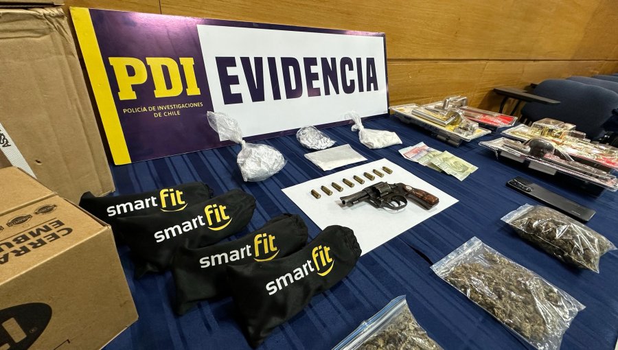 Capturan en San Antonio a peligroso delincuente acusado de homicidio: incautaron drogas, armas y productos robados