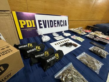 Capturan en San Antonio a peligroso delincuente acusado de homicidio: incautaron drogas, armas y productos robados