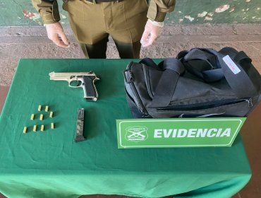 Le negaron comida y amenazó con pistola a trabajadora en Los Andes: Delincuente con amplio prontuario robó una galleta